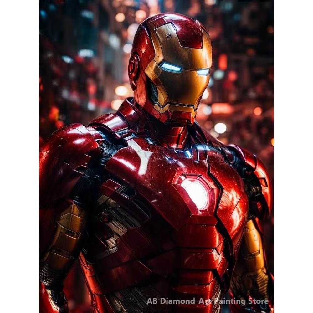 Disney Series High-burning Realistic Style 5D Diamond Painting Full of Diamonds DIY Handmade Diamond Painting Hero Theme Decorative Painting Set