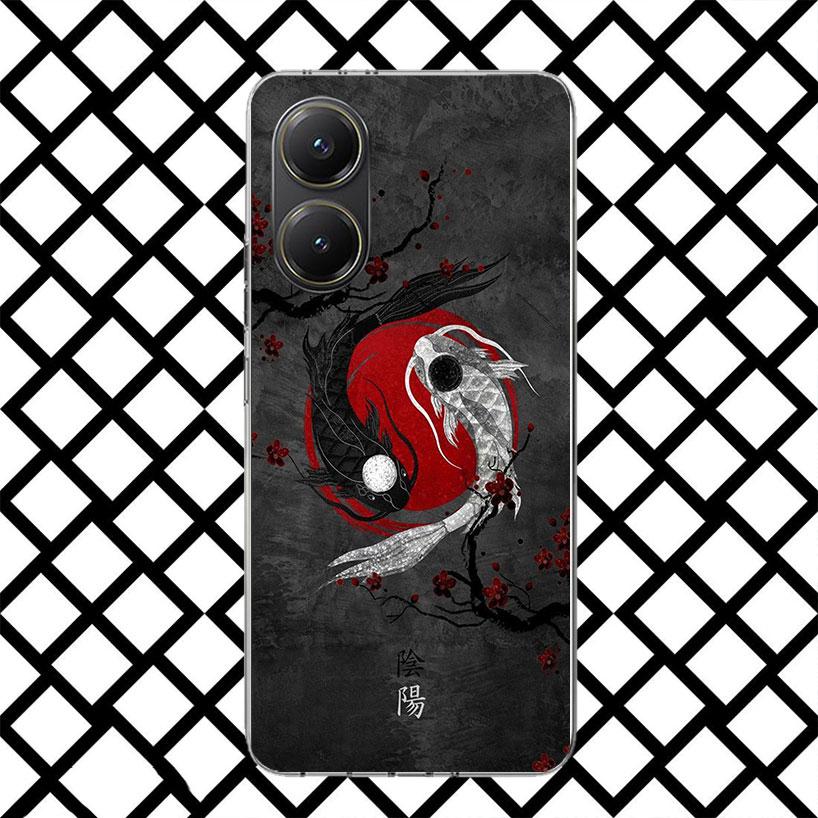 

Koi Fish Art Phone Case for Xiaomi Poco F7 Ultra X7 X6 X5 Pro X4 Gt M8 M7 Redmi 15 15C 13 13C 12 12C Soft Cover Fundas Poco F7 U Redmi 9A