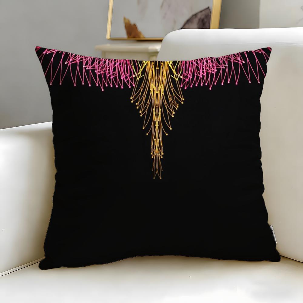 popular fashion brand Marcelo Burlon Cushion Cover Soft EasyWash Pillow Case Versatile for Couch Bed Travel and Office