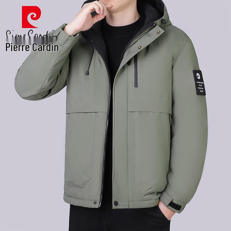 Pierre Cardin Men's Hooded Padded Jacket