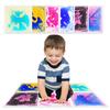 Sensorische Flüssigfliese Kinder Frühpädagogische Taktile Spielmatte Weiche Sichere Sensorische Bodenfliese für Kleinkinder Spielzeit