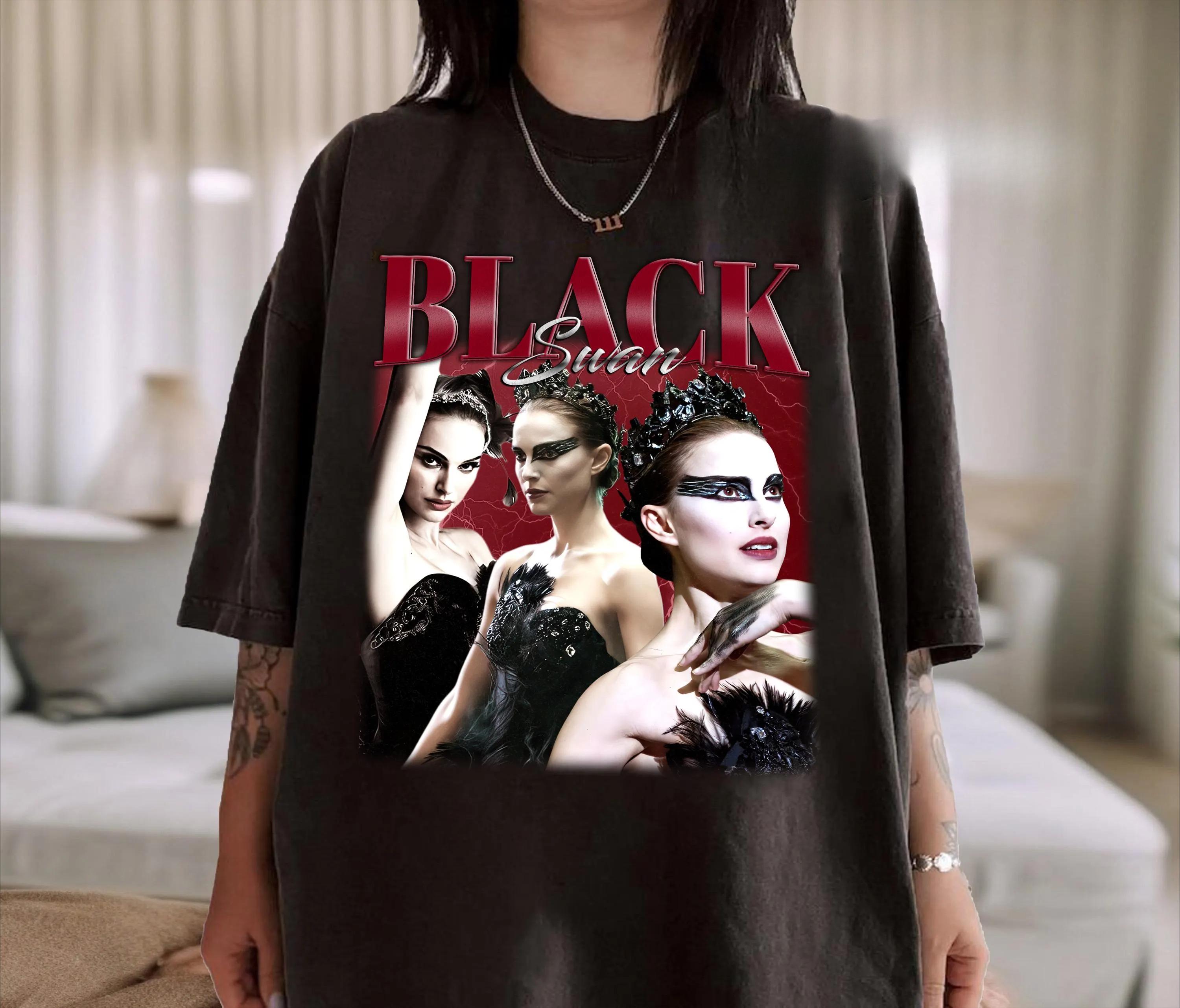 Black Swan Shirt Comfort Colors Shirt Black Swan Retro Shirt Natalie PortUnisex Fan Gift Vintage Shirt Birthday Gift S