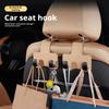 Car Seat Back Hook Organizer Multifunctional Hidden Hook Back Car Storage Seat M5K2