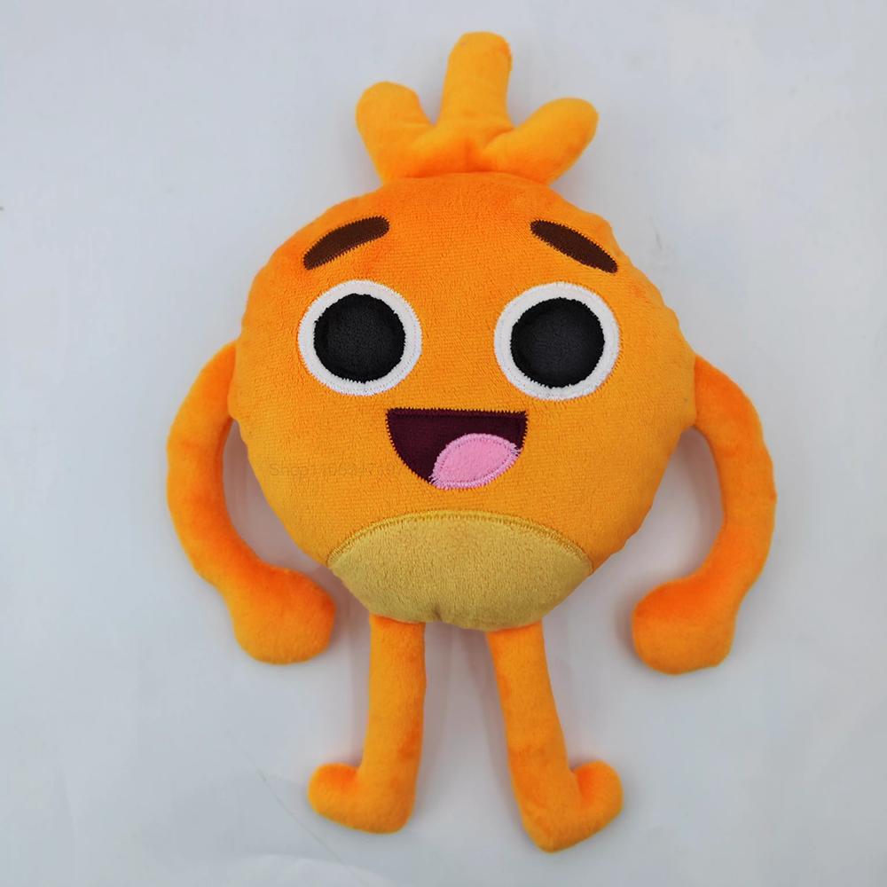Grumble Bumble Nums Plush Toy 30cm Height Funny Grumble Carrot Stuffed Pillow Peripherals Toy Birthday Christmas Halloween Gift 30cm Height оранжевый