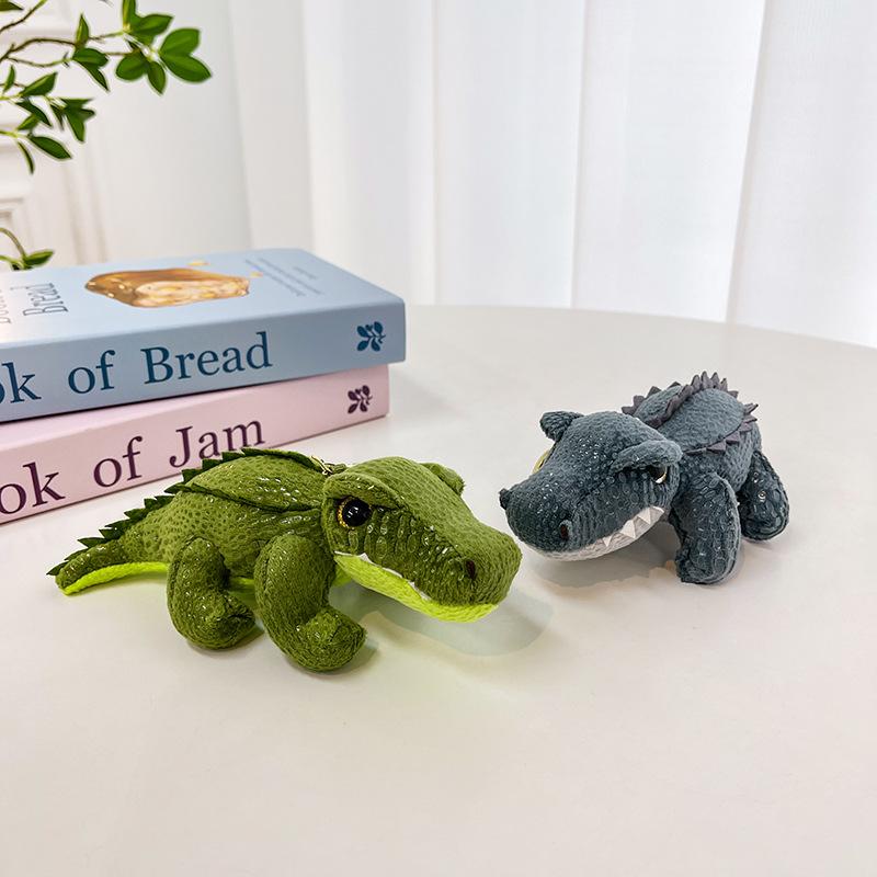 Cartoon Ugly and Cute Hamburger Capybard Dinosaur Plush Pendant Schoolbag Couple Keychain Boutique Doll Grab Machine Doll