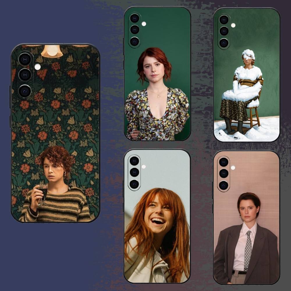 Actor J-Jessie B-Buckley Phone Case For Samsung Galaxy A73,A72,A71,A70,A52,A51 Others Soft Black Cover