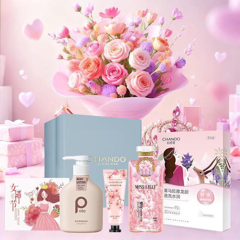 CHANDO Refreshing Skincare & Bath Essentials Gift Set