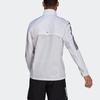Adidas Marathon Jacket With Stand Collar And Logo Stripes Men Jackets White GK6111
