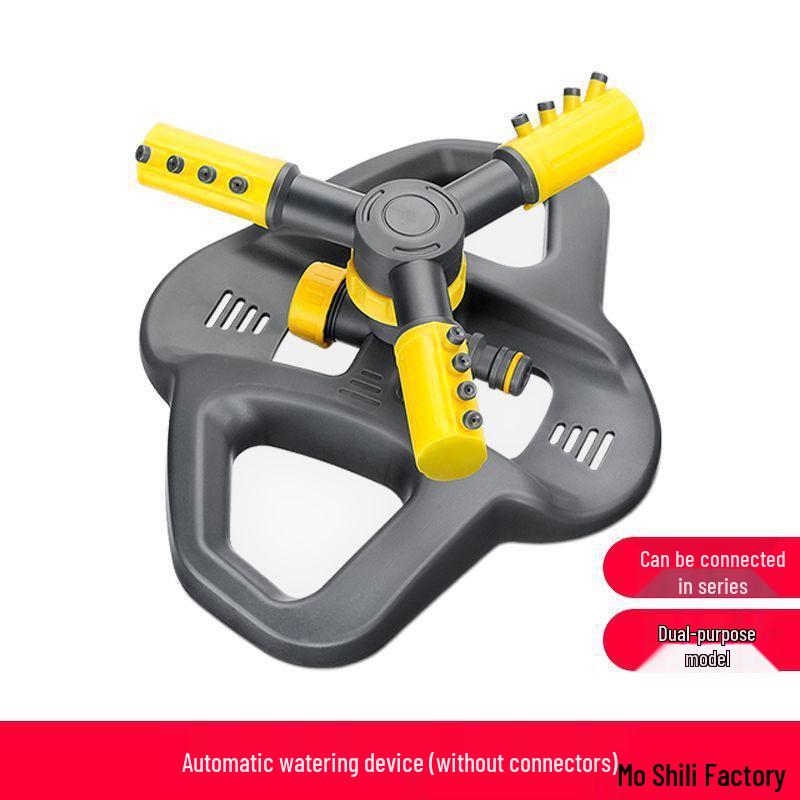 Вращающийся автоматический дождеватель для полива цветов и овощей