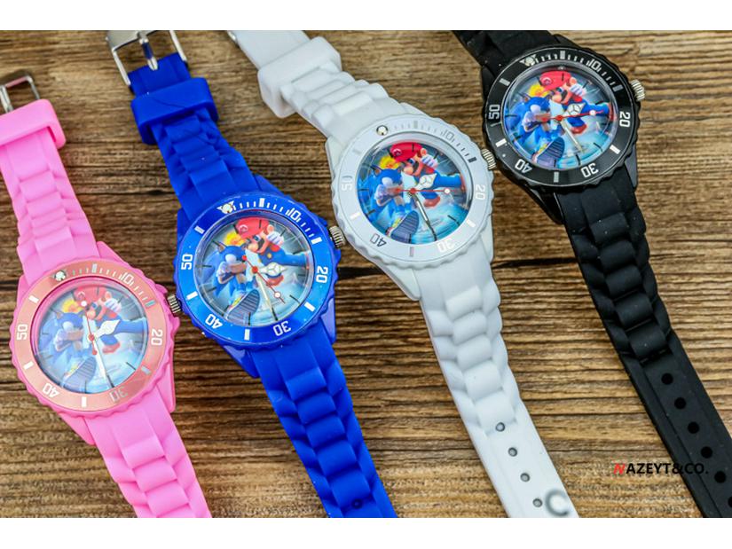 Children's Cartoon Silicone Quartz Watch - Fashion Student Holiday Gift