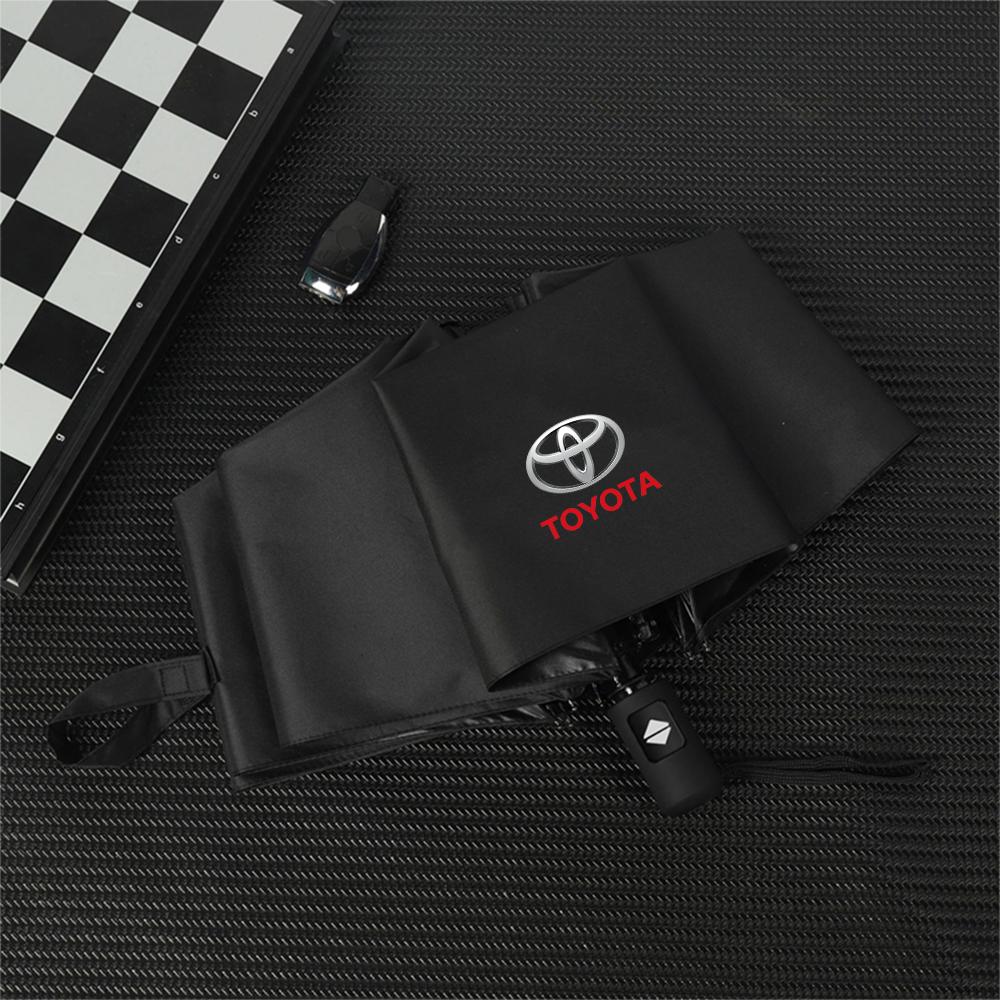 Para Toyota 2026 Calotas Quentes 1 peça Guarda-chuva Automático Dobrável à Prova de Vento para Carro para Toyota 4runner Harrier Venza Yaris Cross