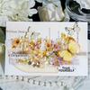 Journamm 20 Stück/Packung Spitze Blume Schmetterling Lang PET-Aufkleber DIY Collage Zubehör Kreative Dekoration Schreibwaren Ästhetische Aufkleber