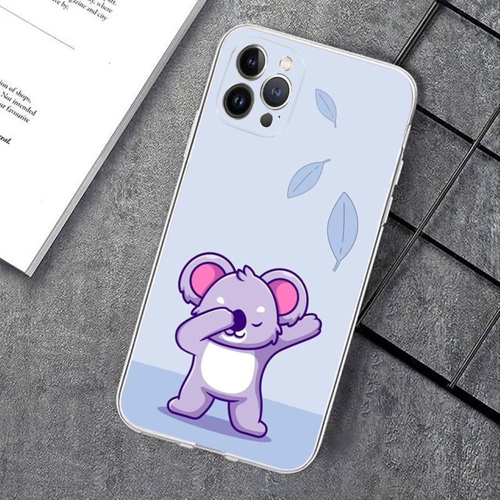 Koala Bear Cute Phone Case For IPhone 14 11 12 13 Mini Pro XS Max Cover 6 7 8 Plus X XR SE 2020 Funda Shell