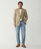 Man On The Boon Herringbone Single Jacket_Olive 4716102005