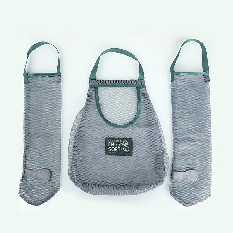 Kitchen Onion, Ginger, Garlic Storage Mesh Bag Hollow Bag Fruit and Vegetable Storage Bag Hanging