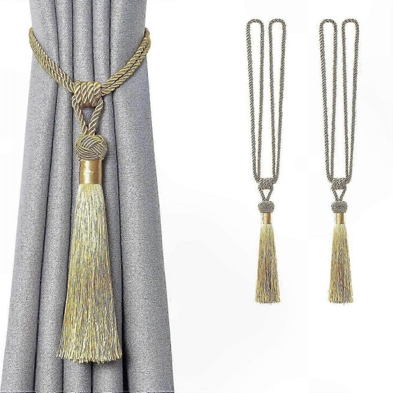 Elegant Fringed Tassels for Curtains and Home Decor Styling