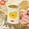 Hi Cute Cream Cheese Ceramic Mug Ins Girlfriends Gift Milk Mug Student Dormitory