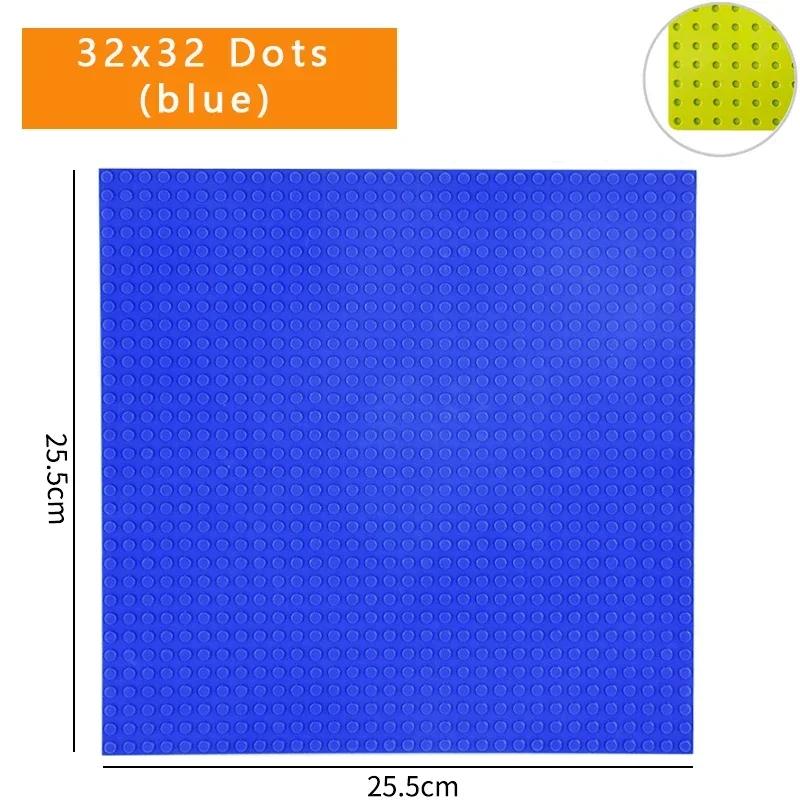Non-Toxic 32*32 Baseplates Classic 32X32 Dots Base Plates City Diy Construction Building Blocks Figures Creative Toys Plastic Bricks Gifts