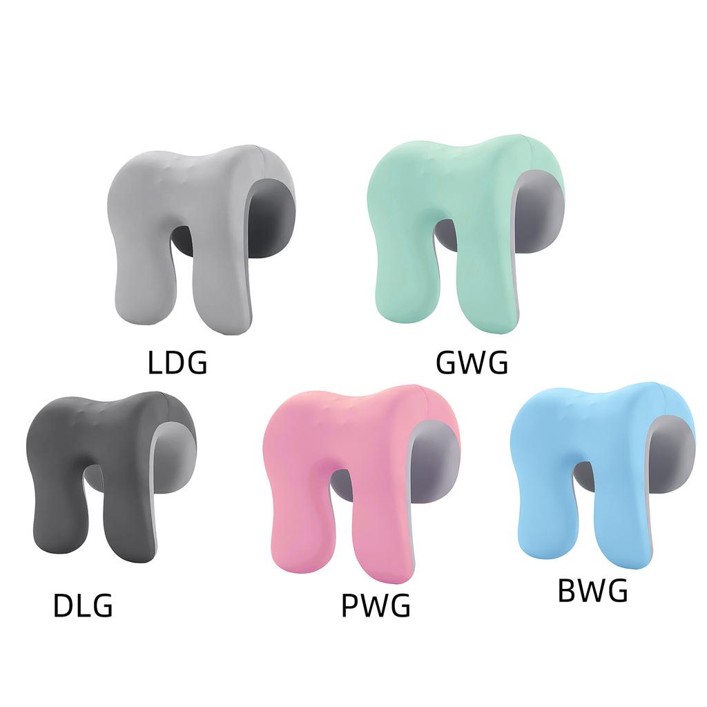 Comfortable Neck Support Cushion Memory Foam Pillow for Office Napping and Travel Relaxation