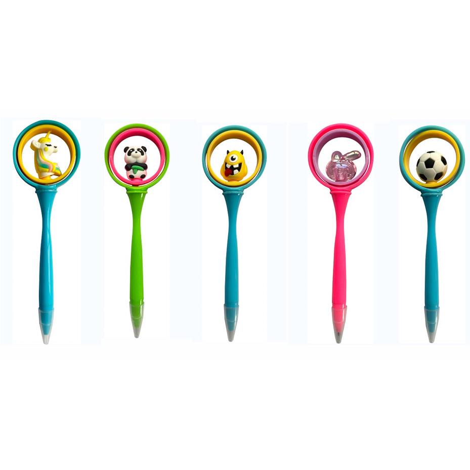 Planetarium Armillary Sphere Pen: a rotating spherical pen mimicking Earth s orbit. 1.0mm