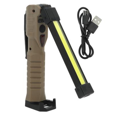 Luz de Trabajo LED COB Plegable de 7 Modos Tipo C Plegable Magnética Linterna de Emergencia para Mantenimiento