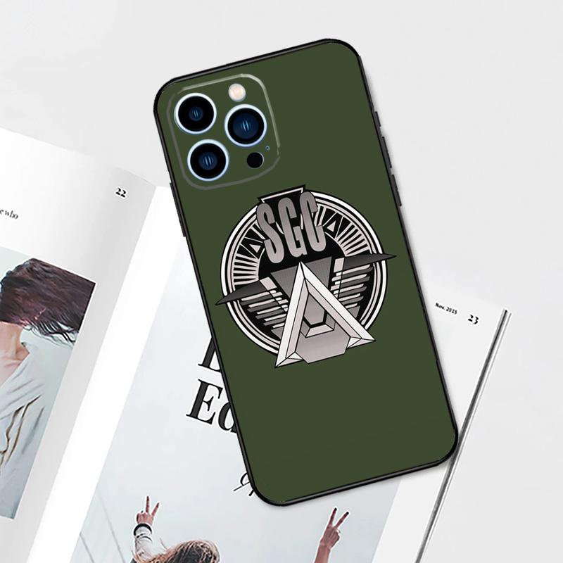 Stargate Atlantis Phone Case For iPhone 11 12 13 14 15 16 Pro Max Plus 12 13 Mini 7 8 X XR XS MAX Cover Shell