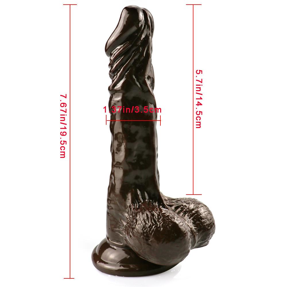 Brown Realistic Dildo Sex Toys for Women Huge Penis with Strong Suciton Cup Female G-spot  Adult Toy  Anal  Lesbian