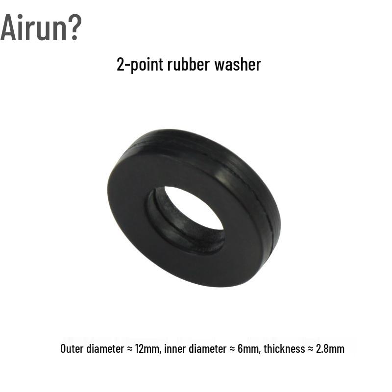 3-Minute Silicone & 2-Minute Rubber Gasket with Euro & US Standard Sealing Rings for Faucets & Pipes