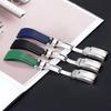 20mm Silicone Strap for Rolex GMT Daytona Submariner Diving Stainless Steel Buckle Men Women Waterproof Rubber Watch Bracelet