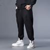 Summer Ice-Silk Casual Trousers for Men - Lightweight, Oversized Fit with Large Pockets and Cuffed Legs