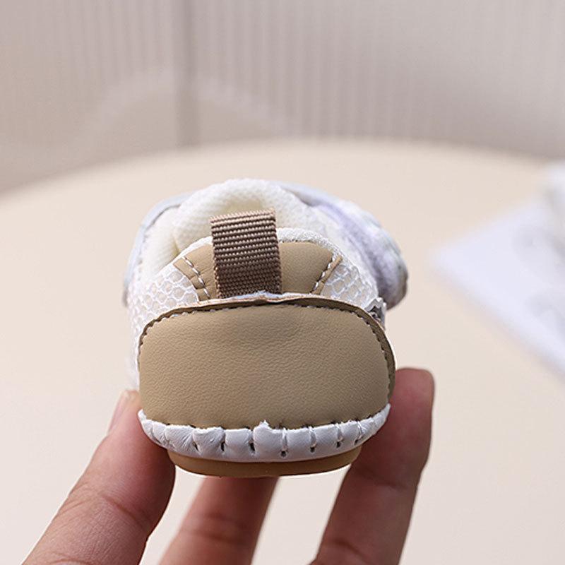 Spring 0-1 Year Old Boy Soft-soled Toddler Shoes Breathable Single Mesh Shoes 6-9 Months Female Infant Shoes