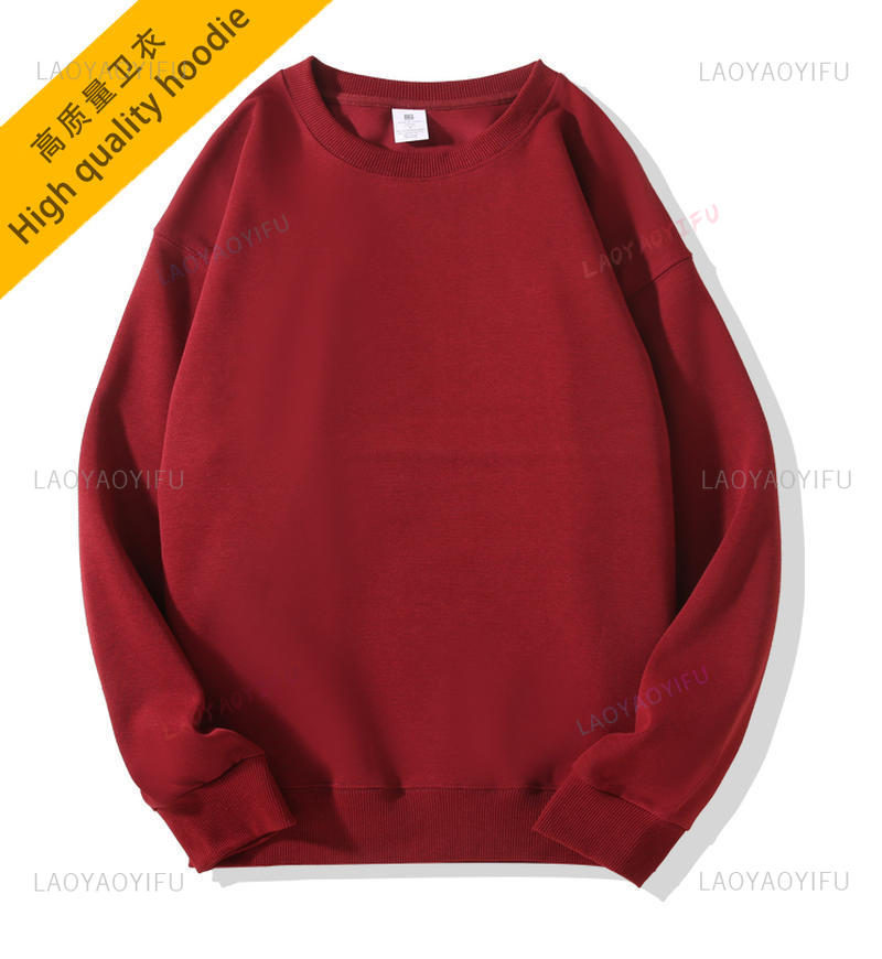 2025 High Quality Cotton Hoodie Women Men Classic Customized Personality Sweatshirt Casual Fashion Hipster Hip-hop Hooded