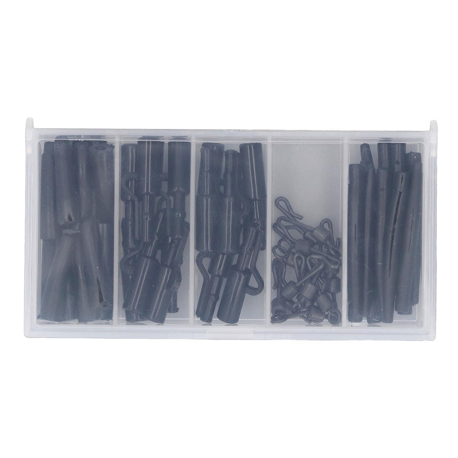 

Карповая рыбалка Терминальная оснастка клипса противозакручиватель хвостовая резина вертлюжок для смены рыбалка