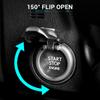 3D Metal Engine Ignition Start Stop Push Button Sticker One Button Ignition Key Decorative Switch Button Cover For Car Interior