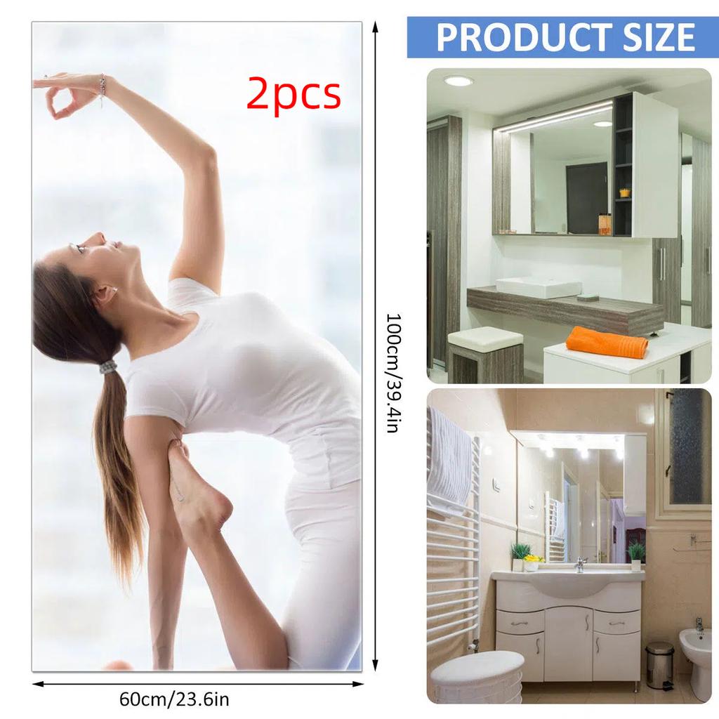 Selbstklebende flexible Spiegelaufkleber für Heimdekoration, zuschneidbar, DIY, handgefertigt, dekorative Spiegelplatte, flexibler Spiegel für die Wand