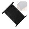 Dark Cloth Pet Bike Basket Cover, Corner Cord Shade Panel for Open Basket Travel and Quick Put-Away Between Pauses