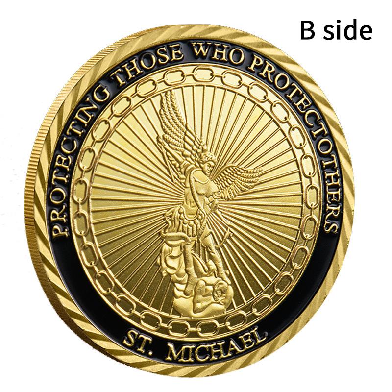 Fbi Gedenkmünze, Weißkopfseeadler, Erzengel Schwert Gedenkmünzen Anti-Terrorismus und Anti-Böses Gedenkmedaillen