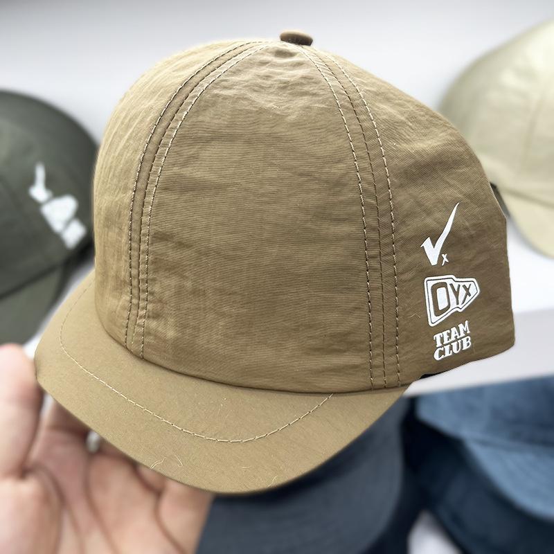 Neue Schnelltrocknende Kurze Krempe Herren und Damen Baseballkappe Sommer Amerikanische Baseballkappe Softtop Japanische Wasserdichte Mütze Damen