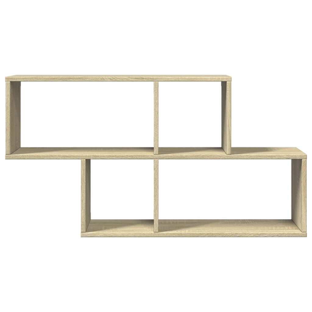 1 Kreatives Wandregal Zur Aufbewahrung Und Präsentation, Geeignet Zur Präsentation Von Büchern, Pflanzen Oder Dekorationen, 100x20x53 Cm.