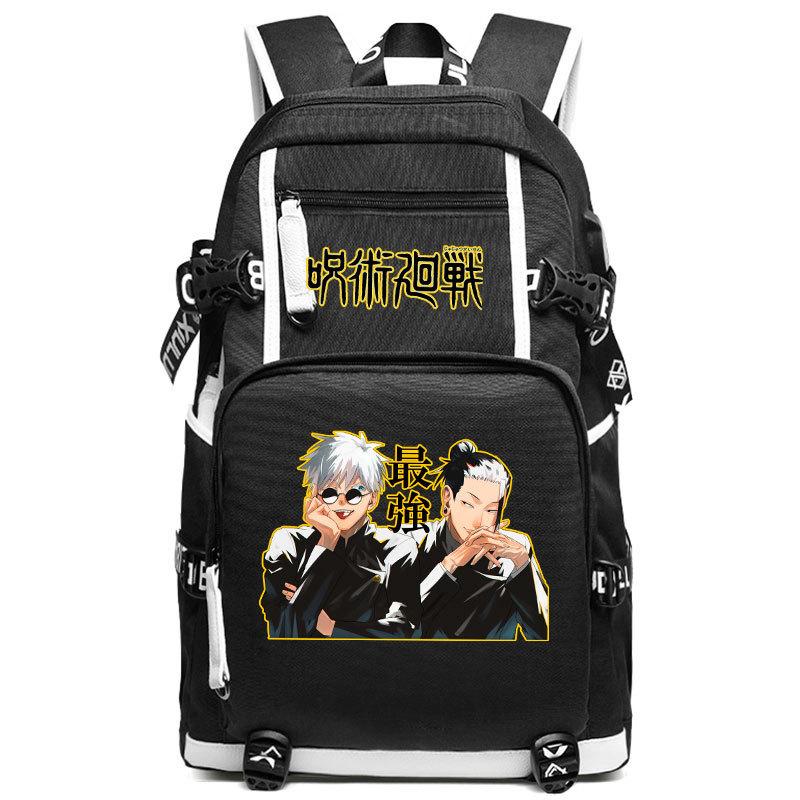 Bag Anime Peripheral Five Wushu Second Dimensional Backpack for Junior High School Students and Elementary School Students Large Capacity Backpack