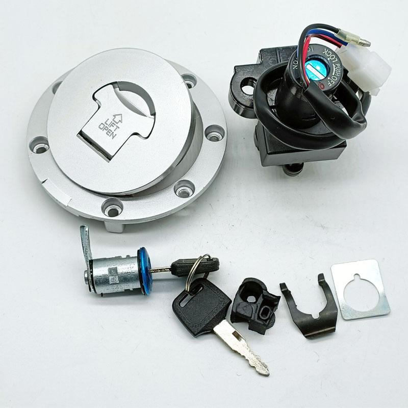 Ignition Switch Lock Gas Cap Set Lock Key For Honda VFR400 NC30 1989-1992 RVF400 NC35 1994-1996 CBR250 MC19 MC22 1988 1989-1994