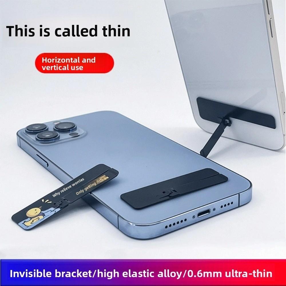 Ultra-thin Portable Phone Stand Folding Mobile Phone Bracket Mini Phone Desktop Stand Travel