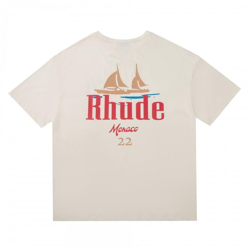 High Street Vintage T-Shirt Couples Loose Fit Crew Neck Short Sleeve Letter Print Casual Top
