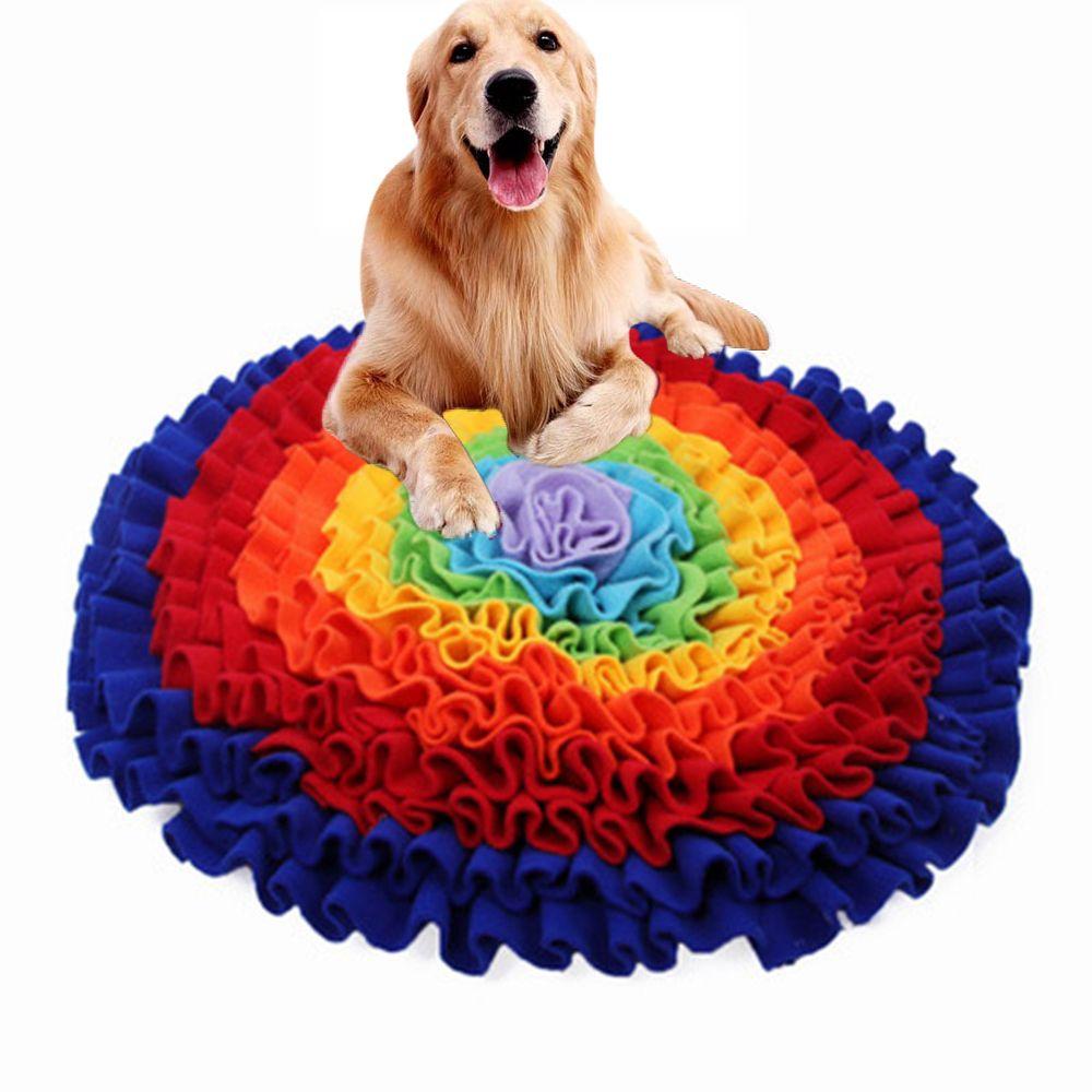 

Диспенсер для еды Skills Puppy Training Dog Snuffle Mat Slow Feeding Bowl Dog Puzzle Toy Sniffing Pad