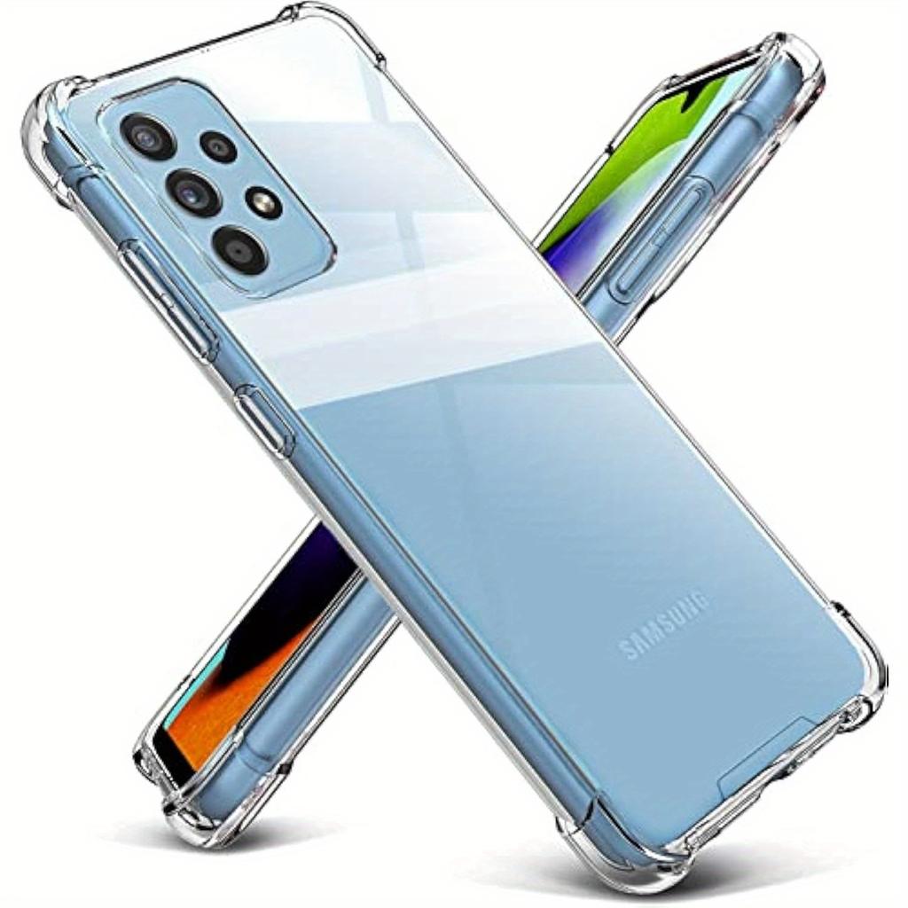 Transparent TPU Shockproof Protection Phone Case For Samsung For Galaxy A52S/A52/A53/A32/A33/A34/A50/A50S/A51-Clear