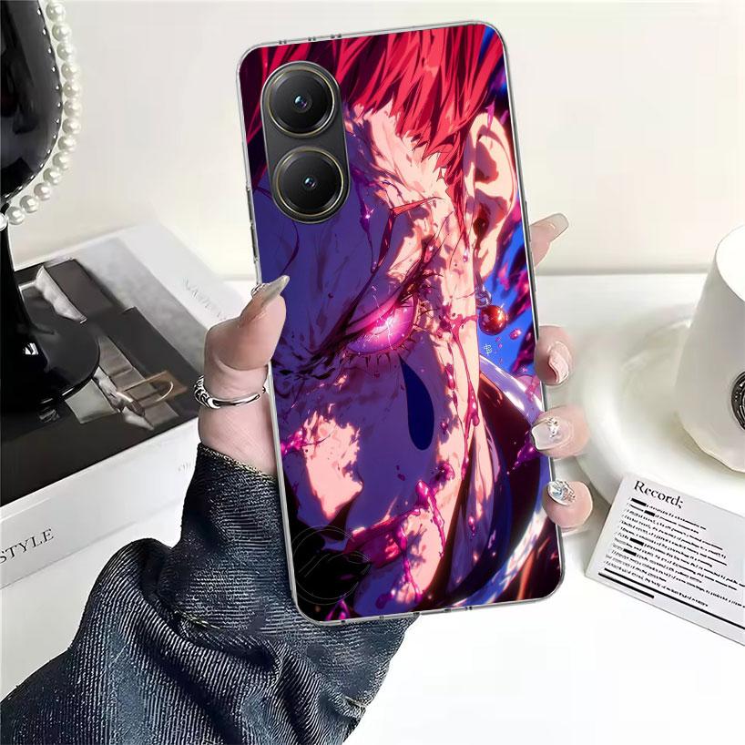 Huner X-Hunters Hisoka Soft Phone Case For Xiaomi Redmi 15C 15 13C 13 Poco X5 X6 X7 F7 Ultra M7 12C 12 10 10C 9C 9A 9T 9 Fundas