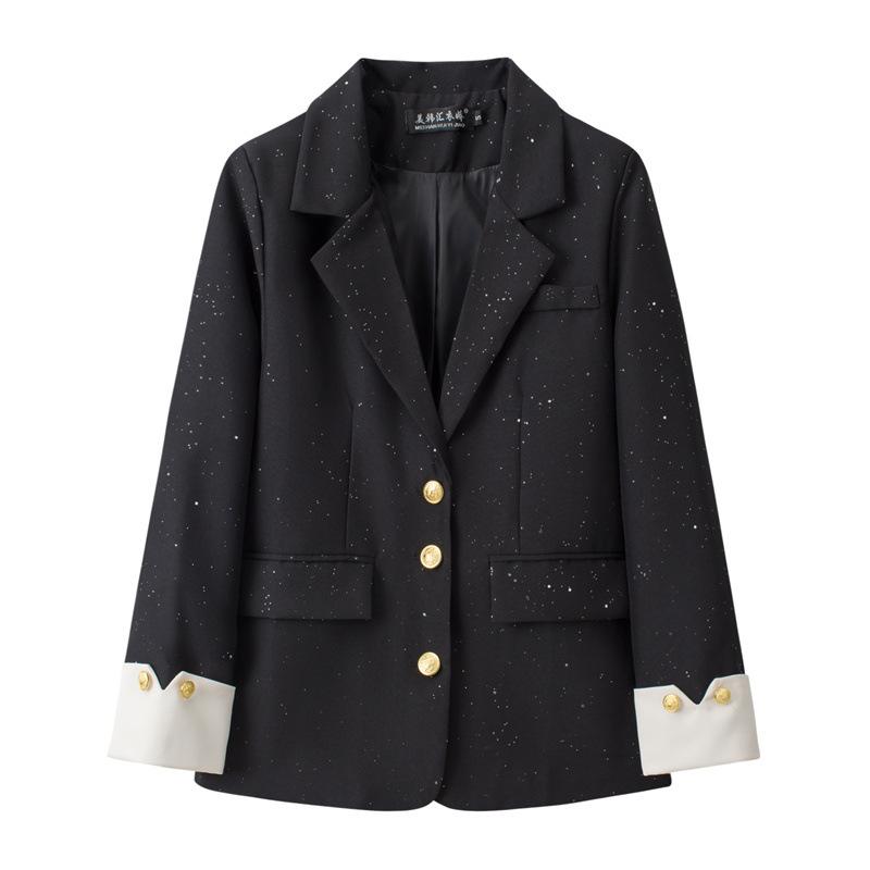 White blazer women's spring new casual temperament celebrity high-end fashion suit