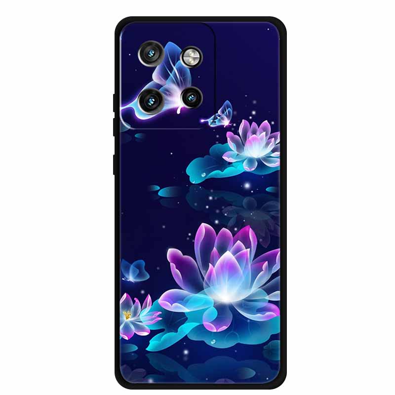 For Motorola Edge 60 Neo Case Protective Black Silicone Soft Phone Case For Motorola Edge 60 Neo 5G Back Cover Cases 6.36" Coque