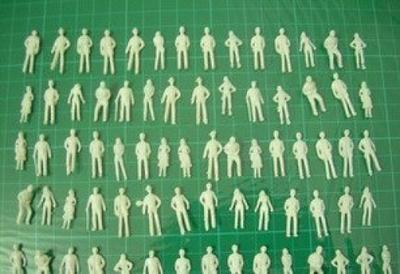 Preiser Diorama Model People Mini Figures Set of 100 Plastic Model Appreciation N Gauge 1200