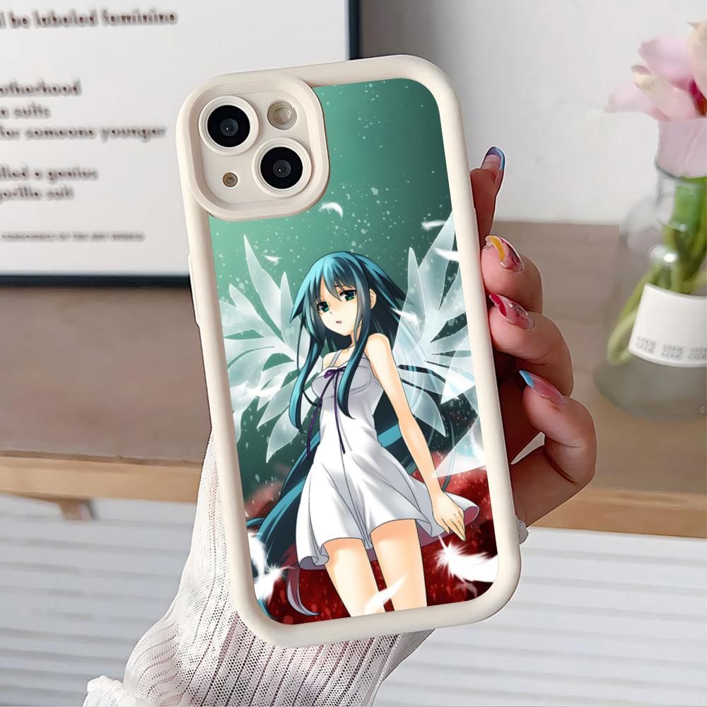 

Saya no Uta Mobile Phone Case for iPhone 17 16 15 14 13 12 11 Air Pro Max Plus Thicken TPU Colorful Cover Pretty Cover Luxury iPhone 14 Plus